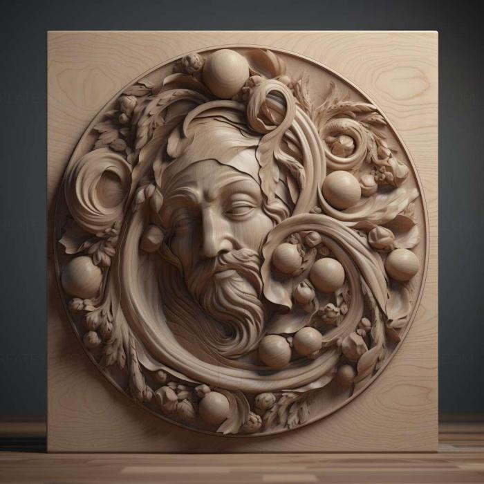 نموذج ثلاثي الأبعاد لآلة CNC 3D Art 